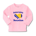 Baby Clothes Adorable Bosnian Bosnia Herzegovina Countries Adorable Cotton - Cute Rascals