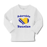 Baby Clothes Adorable Bosnian Bosnia Herzegovina Countries Adorable Cotton - Cute Rascals