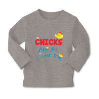 Baby Clothes Funny Small Chicks Are All over Me Farm Boy & Girl Clothes Cotton - Cute Rascals