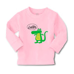 Baby Clothes Green Funny Gator Later Alligator Animals Reptiles Cotton - Cute Rascals