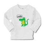 Baby Clothes Green Funny Gator Later Alligator Animals Reptiles Cotton - Cute Rascals