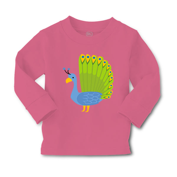 Baby Clothes Peacock Spread Tail Zoo Funny Boy & Girl Clothes Cotton - Cute Rascals