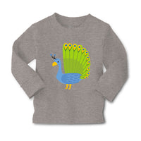 Baby Clothes Peacock Spread Tail Zoo Funny Boy & Girl Clothes Cotton - Cute Rascals