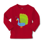 Baby Clothes Peacock Spread Tail Zoo Funny Boy & Girl Clothes Cotton - Cute Rascals