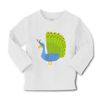 Baby Clothes Peacock Spread Tail Zoo Funny Boy & Girl Clothes Cotton - Cute Rascals