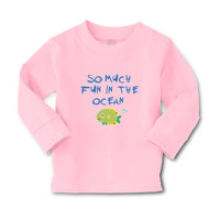 Baby Clothes So Much Fun in The Ocean Fish with Closed Eyes Boy & Girl Clothes - Cute Rascals