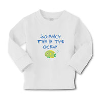 Baby Clothes So Much Fun in The Ocean Fish with Closed Eyes Boy & Girl Clothes - Cute Rascals