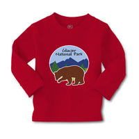 Baby Clothes Glacier National Park Funny Humor Boy & Girl Clothes Cotton - Cute Rascals