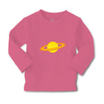 Baby Clothes Yellow Saturn Nature Planets & Space Boy & Girl Clothes Cotton - Cute Rascals