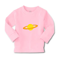 Baby Clothes Yellow Saturn Nature Planets & Space Boy & Girl Clothes Cotton - Cute Rascals