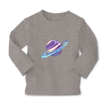 Baby Clothes Saturn Purple Nature Planets & Space Boy & Girl Clothes Cotton