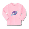 Baby Clothes Saturn Purple Nature Planets & Space Boy & Girl Clothes Cotton