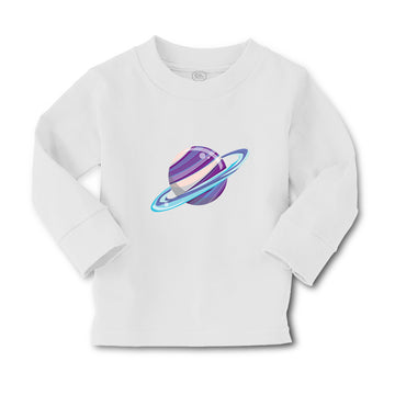 Baby Clothes Saturn Purple Nature Planets & Space Boy & Girl Clothes Cotton