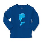 Baby Clothes Blue Dolphin Animals Ocean Boy & Girl Clothes Cotton - Cute Rascals