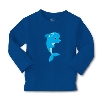 Baby Clothes Blue Dolphin Animals Ocean Boy & Girl Clothes Cotton
