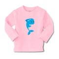 Baby Clothes Blue Dolphin Animals Ocean Boy & Girl Clothes Cotton
