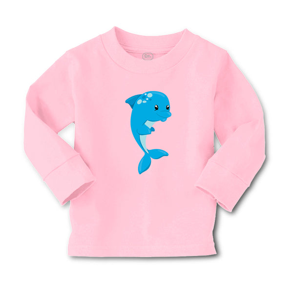 Baby Clothes Blue Dolphin Animals Ocean Boy & Girl Clothes Cotton - Cute Rascals