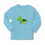 Baby Clothes Green Turtle Animals Ocean Boy & Girl Clothes Cotton - Cute Rascals