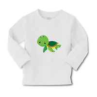 Baby Clothes Green Turtle Animals Ocean Boy & Girl Clothes Cotton - Cute Rascals