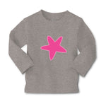 Baby Clothes Hot Pink Starfish Nature Ocean & Beach Boy & Girl Clothes Cotton - Cute Rascals