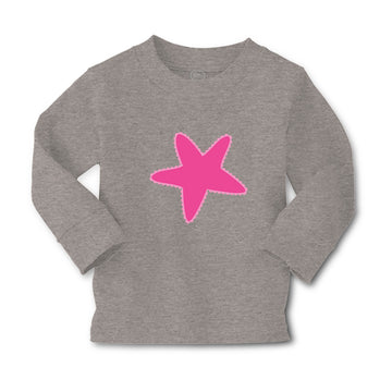 Baby Clothes Hot Pink Starfish Nature Ocean & Beach Boy & Girl Clothes Cotton