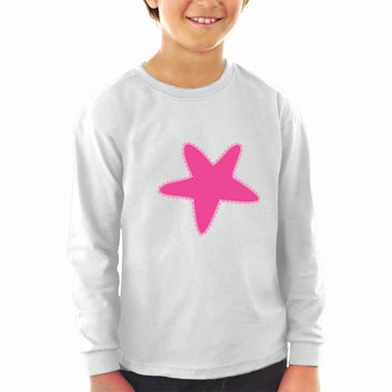 Baby Clothes Hot Pink Starfish Nature Ocean & Beach Boy & Girl Clothes Cotton
