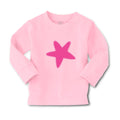Baby Clothes Hot Pink Starfish Nature Ocean & Beach Boy & Girl Clothes Cotton