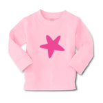 Baby Clothes Hot Pink Starfish Nature Ocean & Beach Boy & Girl Clothes Cotton - Cute Rascals