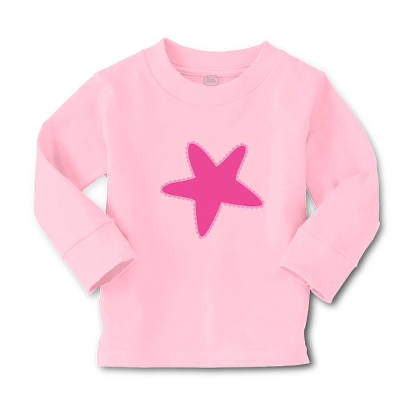 Baby Clothes Hot Pink Starfish Nature Ocean & Beach Boy & Girl Clothes Cotton - Cute Rascals