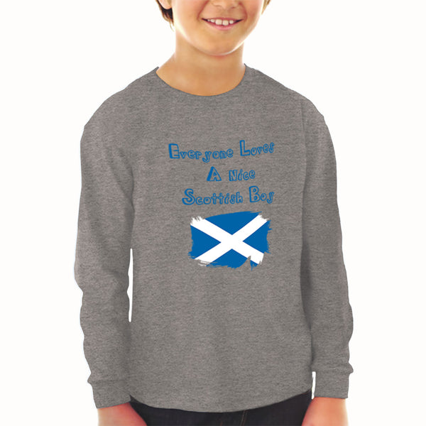 Baby Clothes Everyone Loves A Nice Scottish Boy Scotland Scots Cotton - Cute Rascals