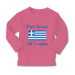 Baby Clothes Part Greek All Trouble Boy & Girl Clothes Cotton - Cute Rascals