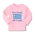 Baby Clothes Part Greek All Trouble Boy & Girl Clothes Cotton