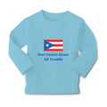 Baby Clothes Part Puerto Rican All Trouble Boy & Girl Clothes Cotton
