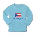 Baby Clothes Part Puerto Rican All Trouble Boy & Girl Clothes Cotton - Cute Rascals