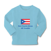 Baby Clothes Part Puerto Rican All Trouble Boy & Girl Clothes Cotton - Cute Rascals