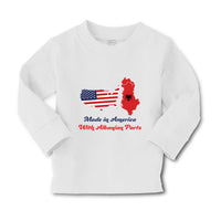 Baby Clothes Made in America with Albanian Parts Boy & Girl Clothes Cotton - Cute Rascals
