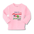 Baby Clothes Made in America with Jamaican Parts Boy & Girl Clothes Cotton