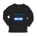 Baby Clothes El Salvador Country Flag Baby Boy & Girl Clothes Cotton