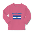 Baby Clothes El Salvador Country Flag Baby Boy & Girl Clothes Cotton