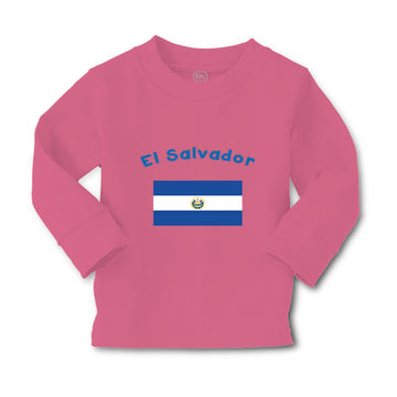 Baby Clothes El Salvador Country Flag Baby Boy & Girl Clothes Cotton