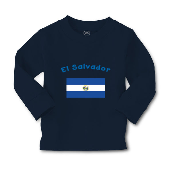 Baby Clothes El Salvador Country Flag Baby Boy & Girl Clothes Cotton - Cute Rascals