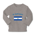 Baby Clothes El Salvador Country Flag Baby Boy & Girl Clothes Cotton