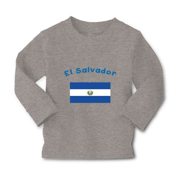 Baby Clothes El Salvador Country Flag Baby Boy & Girl Clothes Cotton