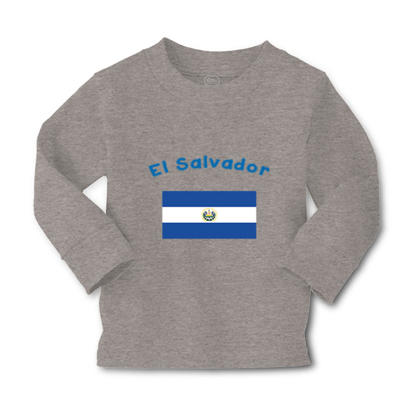 Baby Clothes El Salvador Country Flag Baby Boy & Girl Clothes Cotton - Cute Rascals