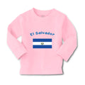 Baby Clothes El Salvador Country Flag Baby Boy & Girl Clothes Cotton