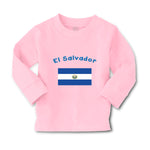 Baby Clothes El Salvador Country Flag Baby Boy & Girl Clothes Cotton - Cute Rascals