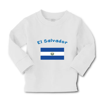 Baby Clothes El Salvador Country Flag Baby Boy & Girl Clothes Cotton