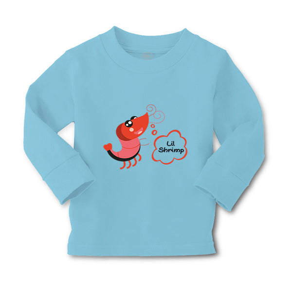 Baby Clothes Funny Shrimp Saying Lil Shrimp Seafood Boy & Girl Clothes Cotton - Cute Rascals