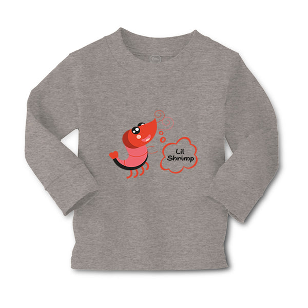 Baby Clothes Funny Shrimp Saying Lil Shrimp Seafood Boy & Girl Clothes Cotton - Cute Rascals