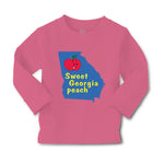 Baby Clothes State of Georgia Sweet Peach Baby Boy & Girl Clothes Cotton - Cute Rascals